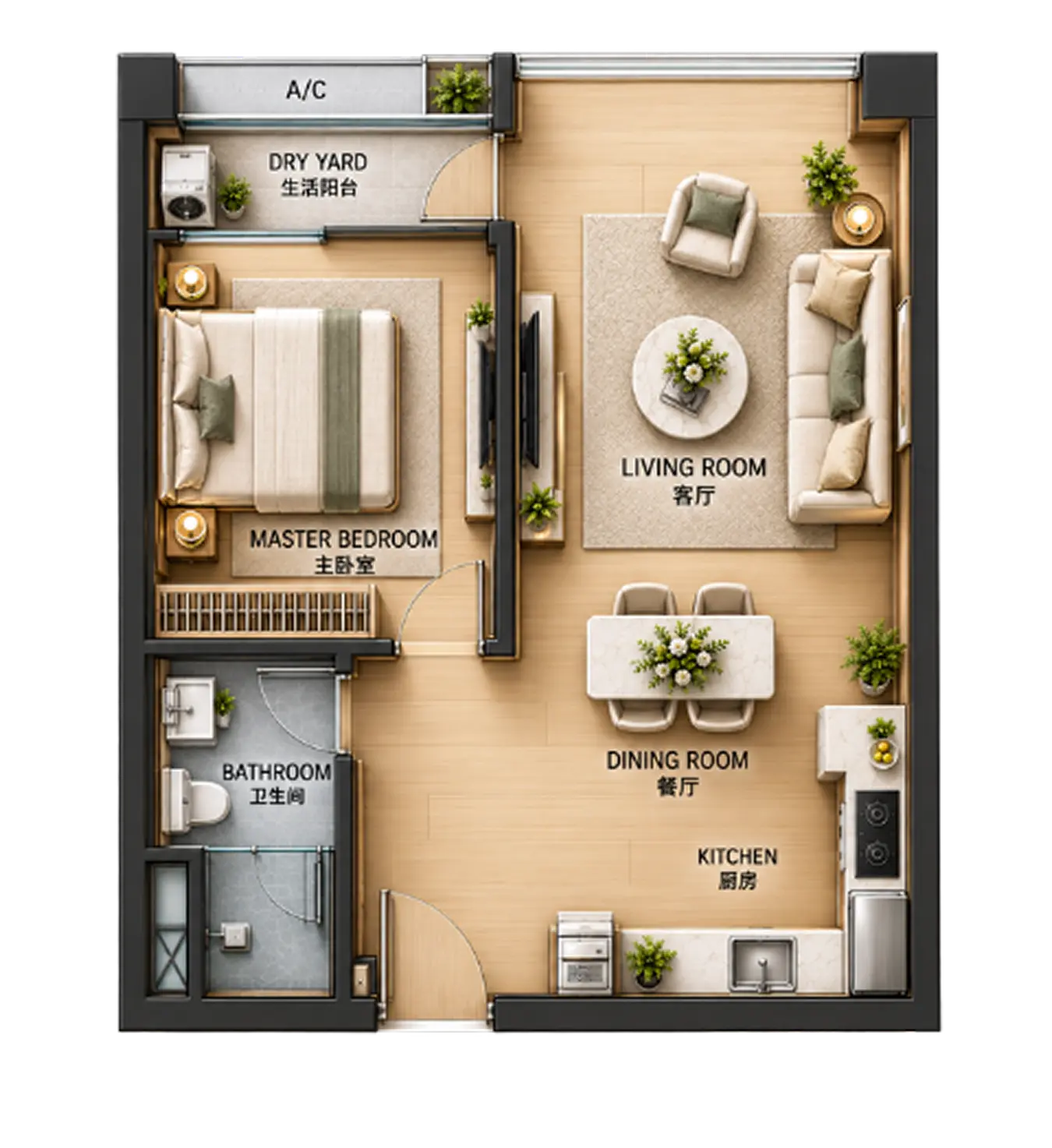Type B3a Floor Plan